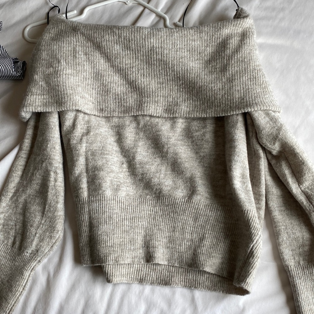 H&M Off-The-Shoulder Sweater